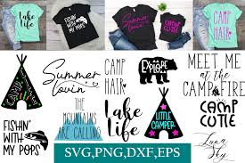 Download Camping Bundle Summer Graphic By Lunaskysvg Camping Quotes Camping Summer Camp SVG Cut Files