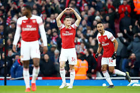 «манчестер юнайтед» идёт вторым, имея 41 очко в активе. Arsenal Manchester Yunajted 10 Marta 2019 Dzhaka Otkryl Schyot Chempionat