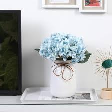 Check spelling or type a new query. Buy Tifuly 5pcs Artificial Hydrangea Silk Flower Single Stem Faux Hydrangea Bouquets For Party Wedding Centerpieces Home Decor Blue Online In Turkey B085nscf62