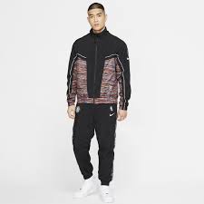 Brooklyn has long been a creative hotbed where art, fashion, literature. Nike Nets Courtside City Edition Nba Tracksuit In Black For Men Lyst
