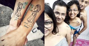 Tattoo idea for six siblings. 33 Aww Worthy Sibling Tattoos That Parents Can T Even Be Mad About