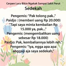 Semoga saja setelah melihatnya, beban pikiranmu bisa sedikit terangkat dan kamu pun dapat tersenyum kembali. Kumpulan Cerita Lucu Pendek Bikin Ngakak Sampe Sakit Perut