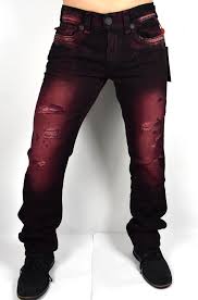 Black And Red True Religion Jeans Pin On Men S Jeans