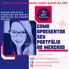 E Na Live Desta Semana A Nossa Convidada E A Mayra Prevides Diretora De Novos Negocios Da Produtora Sounddesign De Sp Ela V Locucao Novos Negocios Diretor