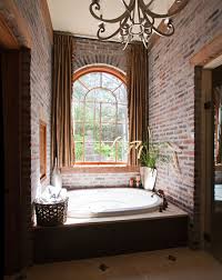 Brick walls can be used in various styles. 27 Absolutely Gorgeous Bathroom Design Ideas With Brick Walls
