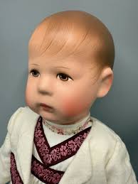 KÄTHE KRUSE PUPPE Nannerl, 25 cm, Däumlinchen, 2005, mit Zertifikat EUR  150,00