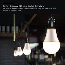 Ourleeme Led Dusk To Dawn Bulb Light Sensor Bulb E27 Base 7w Auto On Off For Porch Hallway Patio Garage Warm White Continuously Th In 2020 Light Bulb Led Bulb Bulb
