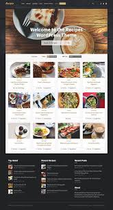 30 Best Food Blog Wordpress Themes 2015 Athemes Food Blog Wordpress Theme Food Blog Recipes