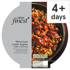 Mix together the ginger, garlic, chillies, cumin, coriander, pepper and paprika. Tesco Finest Lamb Tagine Couscous 450g Tesco Groceries