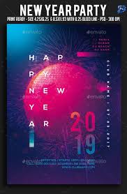 2020 New Year Party Flyer Party Flyer New Years Party Birthday Design
