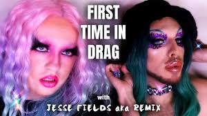 MY FIRST TIME IN DRAG!! (feat. Jesse Fields aka REMIX)