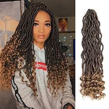 Black And Blonde Crochet Faux Locs Lihui 6pcs Lot Goddess Faux Locs Curly Faux Locs Crochet Faux Locs Hairstyles Curly Faux Locs Braided Hairstyles Easy