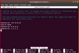 Zoho On Twitter To Modify Dns Settings On Linux 1 Open Terminal Execute The Command Sudo Nano Etc Resolv Conf And Enter Your Password 2 Append The Following Two Lines To The Opened File