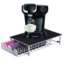 Explore our selection of makers and capsules, and place a secure order from the convenience of your home. Shelf Storage Dispenser Stand Coffee Capsule Stand Organization Storage Rack Coffee Pod Holder Kjop Til Lave Priser I Nettbutikken Joom