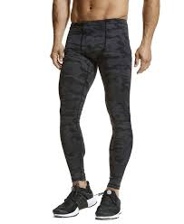 Vimmia Mens Activewear Mens Printed Core Legging Dark