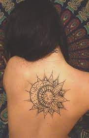 Pin By Anu On Moon Tattoo Sun Tattoos Hippie Tattoo Tattoos