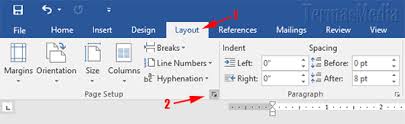 Meletakkan Teks Di Tengah Secara Vertikal Di Halaman Microsoft Word