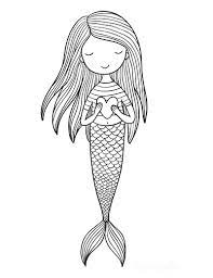Little mermaid coloring pages for kids you can print and color. 57 Mermaid Coloring Pages Free Printable Pdfs