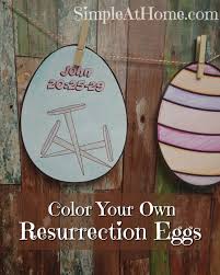 Resurrection eggs are the best way to teach children the meaning of easter. Resurrection Eggs Color Your Own Cards Printable Simple At Home