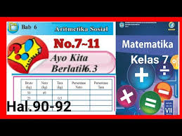 Check spelling or type a new query. Kunci Jawaban Ayo Kita Berlatih 6 3 No 7 11 Matematika Kelas 7 Smp Halaman 90 92 Aritmatika Sosial Youtube