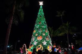 Christmas In Hawaii Happy Holidays To You Wherever In The World You Are Honolulu City Lights 1 3 Christmas Honolulu City Lights Happy Holidays