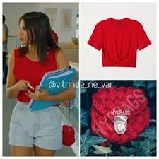 Dizi Modasi Erkencikus Dizisinde Demetozdemir In Bluzu Hm Marka Kisa Kollusunu Ekledim Uc Farkli Kol Uzunlugu Secenegi Mevcut Fiya Ropa Estilo Costura