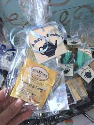 Can Use For Lender Marketing Let Me Show You What Is Brewing In The Lenders Market Homemade Baby Shower Favors Baby Shower Favors Diy Baby Shower Tea