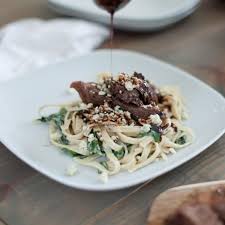 Dine in with us or order to go delivered carside. Steak Gorgonzola Alfredo With Balsamic Glaze Celebrating Dad Fresh Mommy Blog