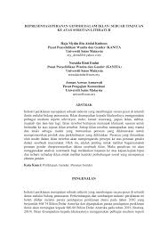 Kaedah menulis sorotan literatur petikan dan bibliografi upm. Pdf Representasi Peranan Gender Dalam Iklan Sebuah Tinjauan Ke Atas Sorotan Literatur