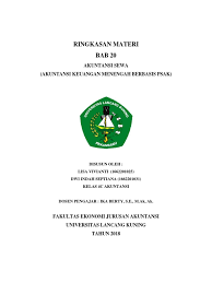 Kunci jawaban akuntansi intermediate kieso jilid 2 ifrs edition pdf. Bab 20 Akuntansi Sewa Kelompok 20 4c Ak