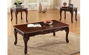 Check out our cherry coffee table selection for the very best in unique or custom, handmade pieces from our coffee & end tables shops. Amazon Com Bowery Hill 3 Piece Solid Wood Traditional Coffee Table Set In Dark Cherry Home Kitchen