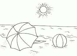 São objetos desenhados e vistos de diferentes formas. Desenhos Para Pintar De Verao Desenhos Para Colorir De Verao