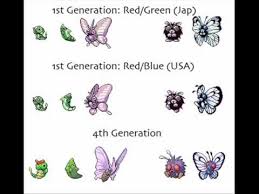 metapod evolves to venomoth venonat evolves to butterfree