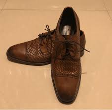 Johnston Murphy Cormac Woven Cap Toe Shoes Size 9 Rrp 299 Men S Fashion Footwear Dress Shoes On Carousell