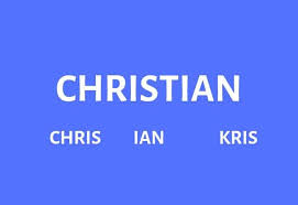 Be the first to like this name. 40 Fantastic Nicknames For Christian Find Nicknames
