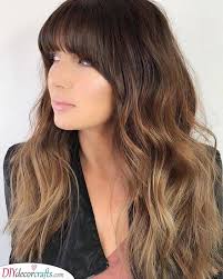 Long, rounded bangs are a soft way to frame your face without committing to the style upkeep that comes with full forehead bangs. Easy Hairstyles For Long Hair 30 Long Hairstyles For Women