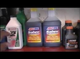 how to mix 2 stroke fuel