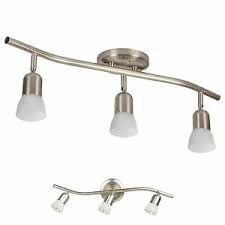 3 light track lighting wall kitchen
