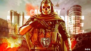 2nd version of wallpaper screen cap from warzone game, resized for higher resolution, brightened up character (ghost) and changed the logo from the plain version by adding shadow and texture pattern. Warzone Ghost Wallpaper Speed Art Youtube