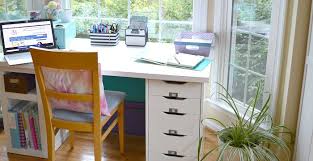 Your worktable or desk in a craft room is a big deal. Craft Room Storage Ideas Organized 31