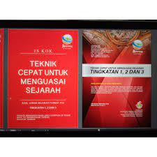 01.04.2020 · buku teks sejarah tingkatan 1 kementerian pendidikan malaysia (kpm) menggalakkan penggunaan teknologi dan kandungan digital dalam bidang pendidikan. Buku Rujukan Sejarah Tingkatan 1 2 3 Kssm Pt3 Teknik Cepat Menguasai Se