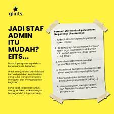We did not find results for: Siapa Bilang Staf Administrasi Adalah Pekerjaan Mudah Ini Faktanya