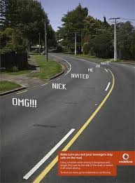 Creative And Shocking Road Safety Campaign Ads Texting While Driving Dont Text And Drive Best Ads