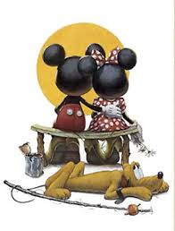 Mickey mouse playing the guitar small back stitch free cross stitch pattern. Disney Cross Stitch Pattern Sorcerer Mickey Mouse Giclee 16 99 Picclick