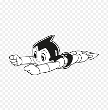 By the way i also added some extra printable pictures that also field in astro boy coloring pages material. Astro Boy Black Vector Download Free Toppng