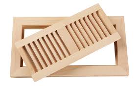 It turn out the register was glued down to the subfloor and around the edges. Homewell Maple Wood Floor Register Vent Flush Mount With Frame 4x10 Inch Unfinished Amazon Com