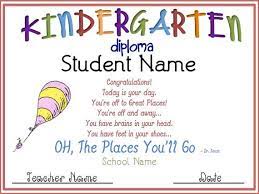 Kindergarten Graduation Certs Kindergarten Graduation Prekindergarten Graduation Preschool Graduation