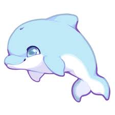 Cute Dolphin By Kakiwa Dolphin Drawing Cute Kawaii Drawings Cute Animal Drawings Kawaii
