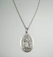 Saint Francis Of Assisi Prayer Medal Necklace Etsy Francis Of Assisi Prayer Saint Francis Prayer St Francis