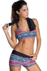 Check out our bra swimsuit selection for the very best in unique or custom, handmade pieces from our swimwear shops. Multicolor Sports Bra Tankini Swimsuit With Black Vest Tankini Swimsuits Swimsuits Swim Skirt